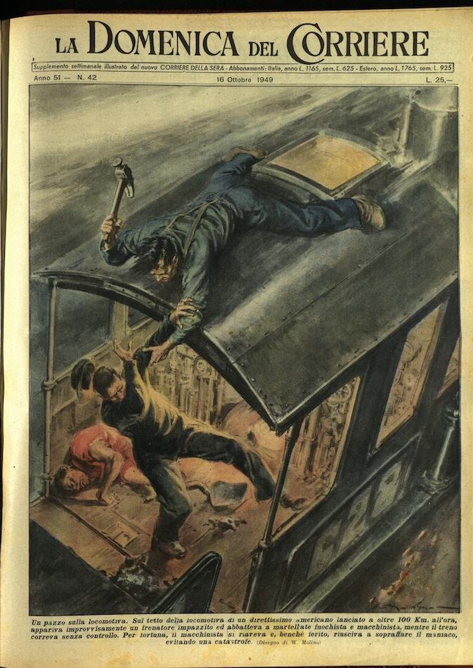 LA DOMENICA DEL CORRIERE. 16 Ottobre 1949. Anno LI - …
