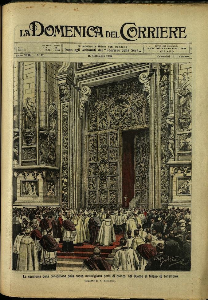 LA DOMENICA DEL CORRIERE. 16 Settembre 1906. Anno VIII - …