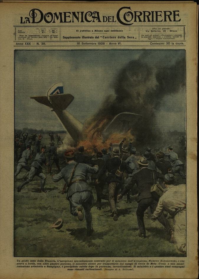 LA DOMENICA DEL CORRIERE 16 Settembre 1928 Anno XXX - … | Immagine principale