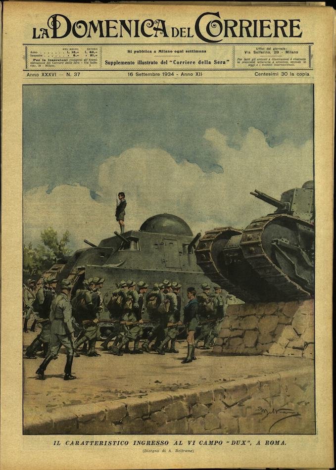 LA DOMENICA DEL CORRIERE 16 settembre 1934 Anno XXXVI - … | Immagine principale