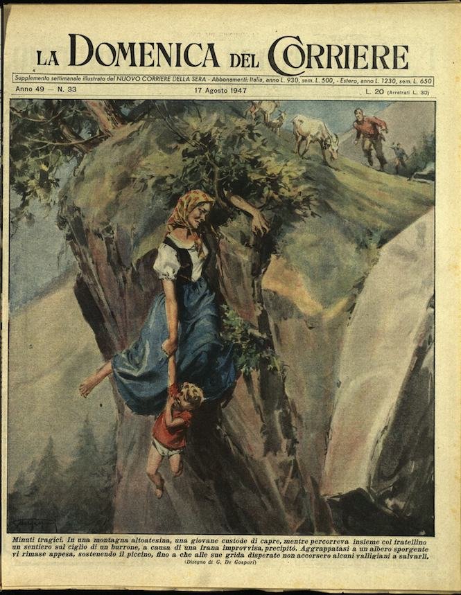 LA DOMENICA DEL CORRIERE 17 agosto 1947 Anno XLIX - … | Immagine principale