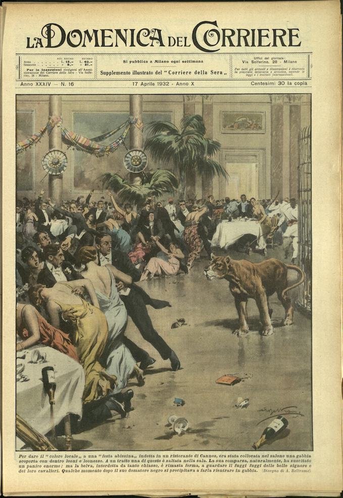 LA DOMENICA DEL CORRIERE 17 aprile 1932 Anno XXXIV - … | Immagine principale