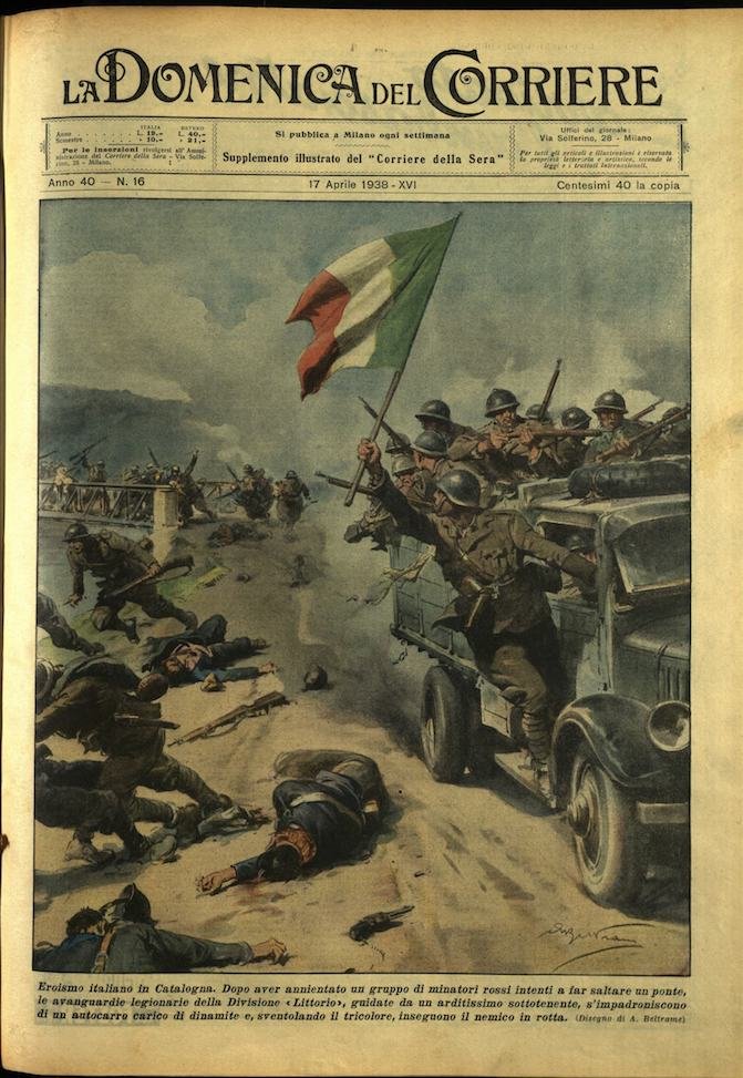 LA DOMENICA DEL CORRIERE 17 aprile 1938 Anno XL - … | Immagine principale