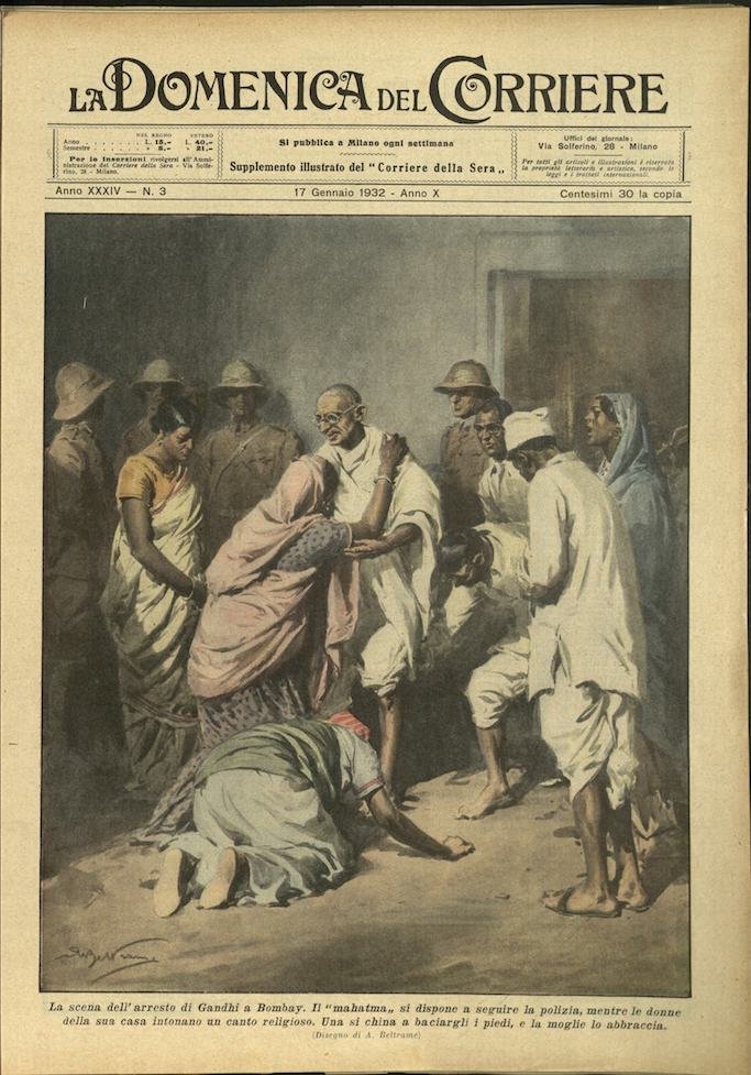 LA DOMENICA DEL CORRIERE 17 Gennaio 1932 Anno XXXIV - … | Immagine principale