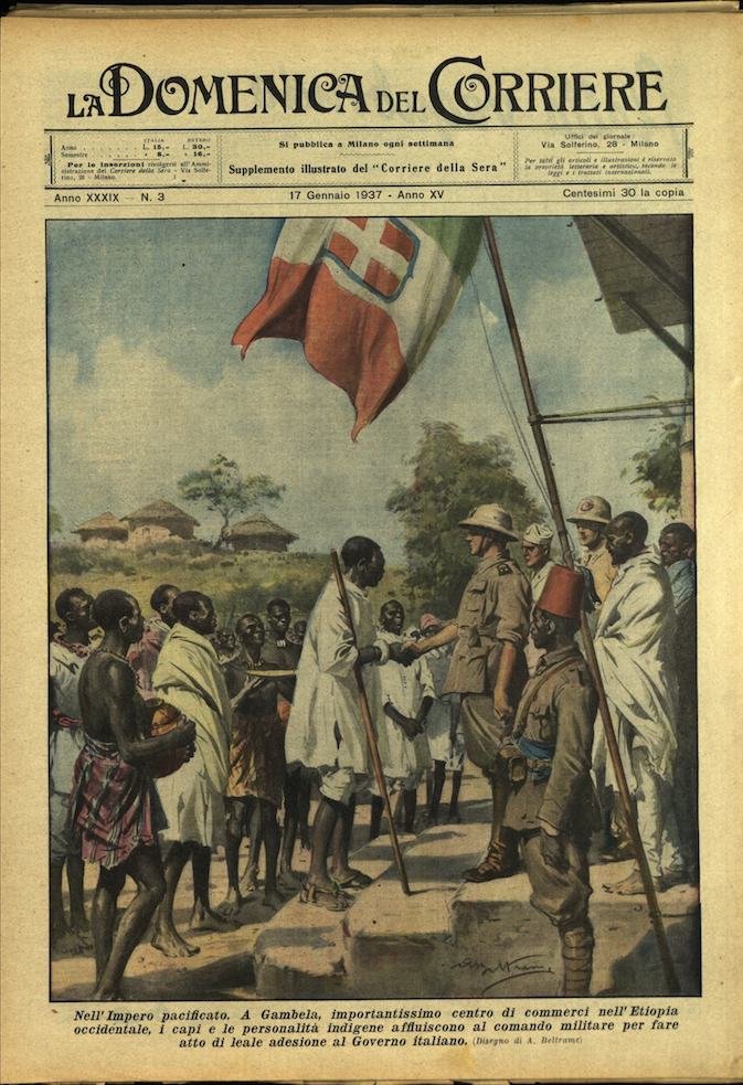 LA DOMENICA DEL CORRIERE 17 gennaio 1937 Anno XXXIX - … | Immagine principale