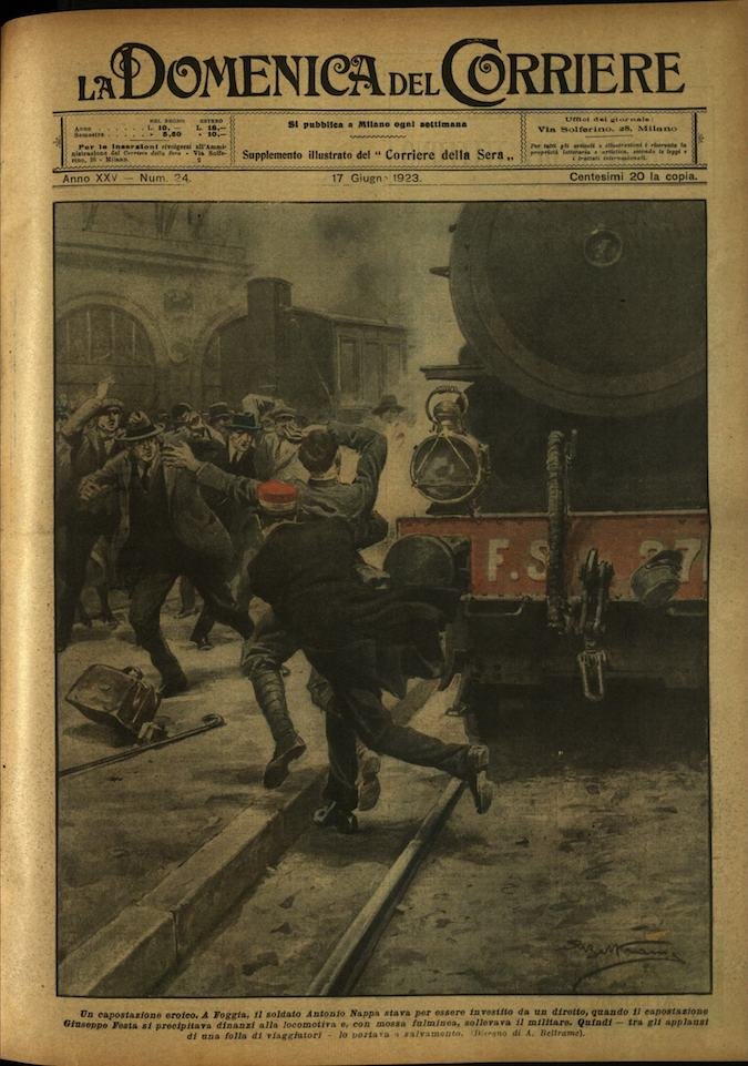 LA DOMENICA DEL CORRIERE. 17 giugno 1923. Anno XXV - …