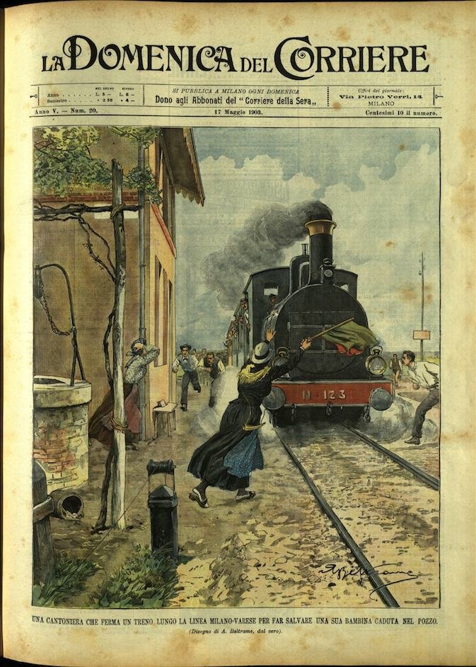 LA DOMENICA DEL CORRIERE. 17 Maggio 1903. Anno V - …