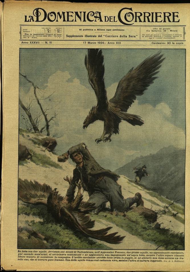 LA DOMENICA DEL CORRIERE 17 Marzo 1935 Anno XXXVII - … | Immagine principale