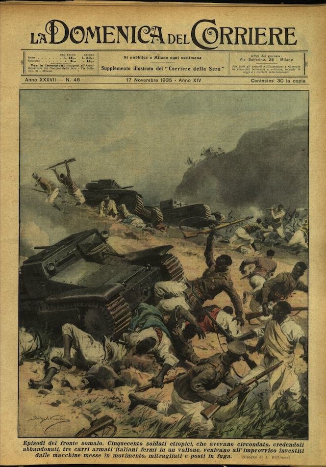 LA DOMENICA DEL CORRIERE 17 Novembre 1935 Anno XXXVII - … | Immagine principale