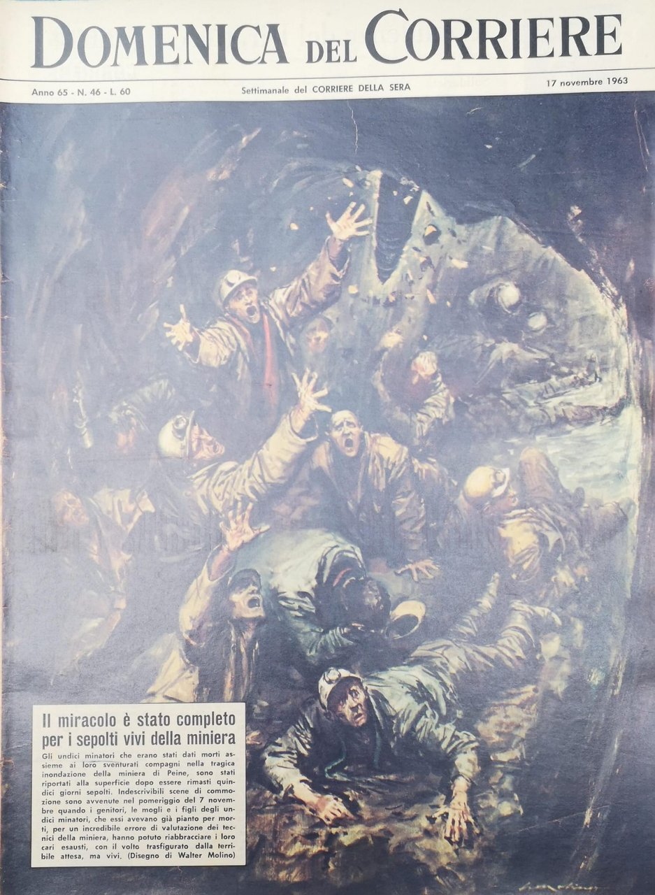 LA DOMENICA DEL CORRIERE 17 Novembre 1963 Anno 65 - … | Immagine principale