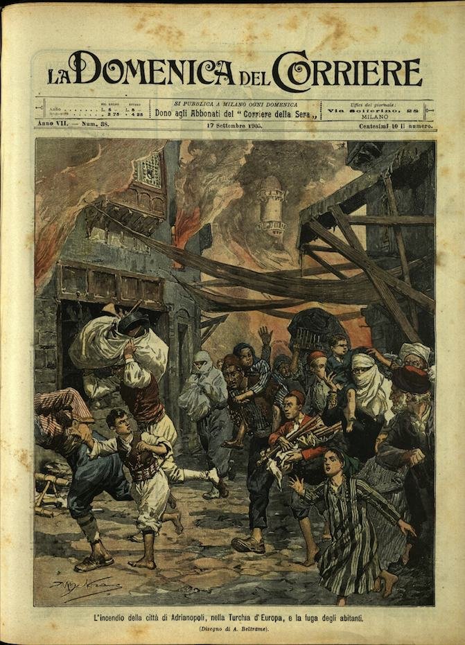 LA DOMENICA DEL CORRIERE. 17 Settembre 1905. Anno VII - …