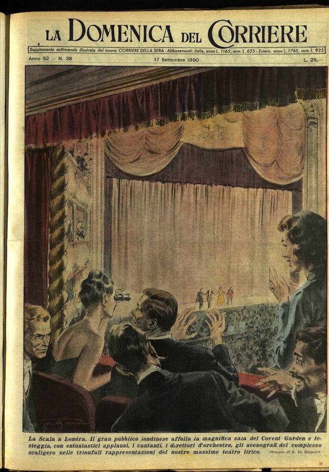 LA DOMENICA DEL CORRIERE. 17 settembre 1950. Anno LII - …