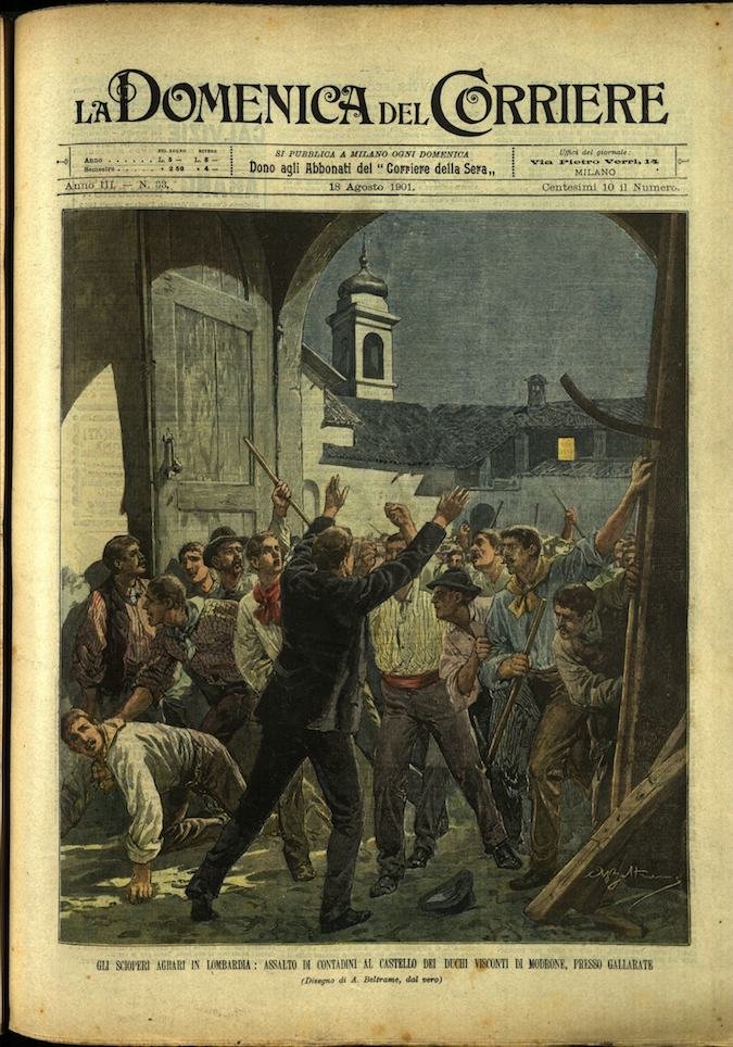 LA DOMENICA DEL CORRIERE 18 Agosto 1901 Anno III - … | Immagine principale