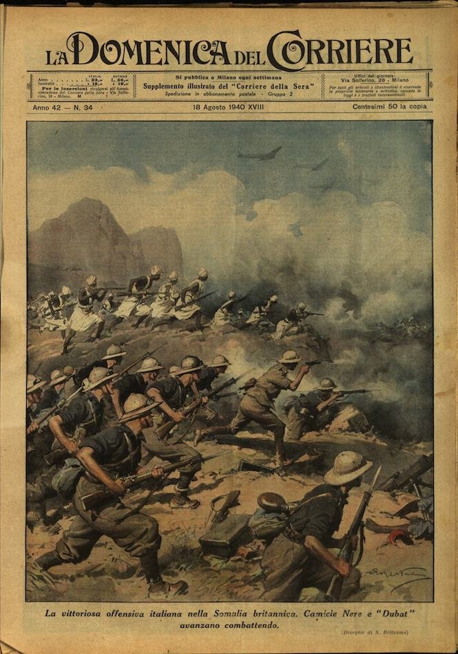 LA DOMENICA DEL CORRIERE 18 agosto 1940 Anno XLII - … | Immagine principale