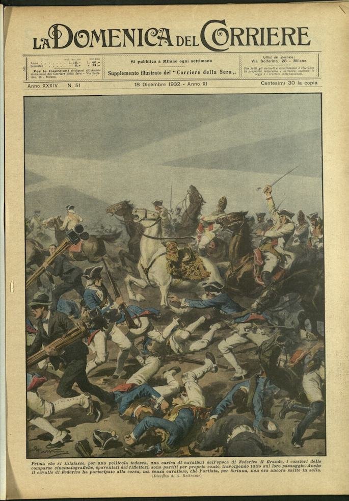 LA DOMENICA DEL CORRIERE 18 dicembre 1932 Anno XXXIV - … | Immagine principale