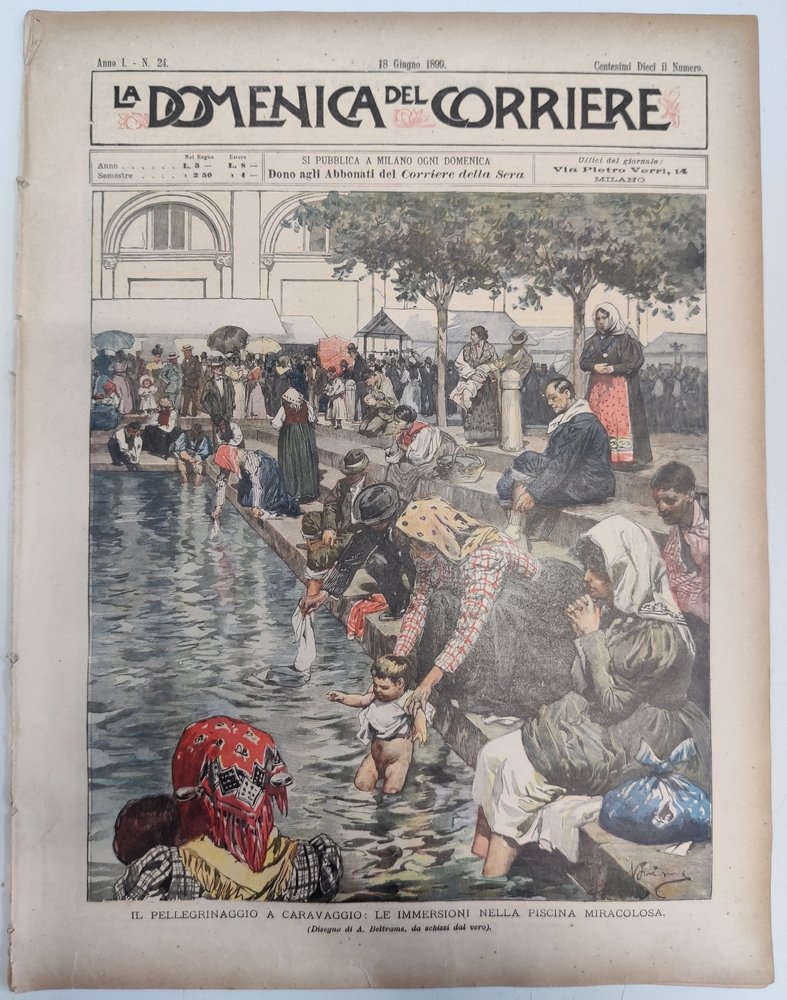 LA DOMENICA DEL CORRIERE 18 giugno 1899 Anno I - … | Immagine principale