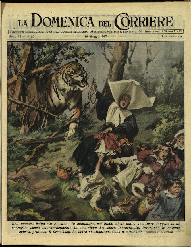 LA DOMENICA DEL CORRIERE. 18 maggio 1947. Anno XLIX - …