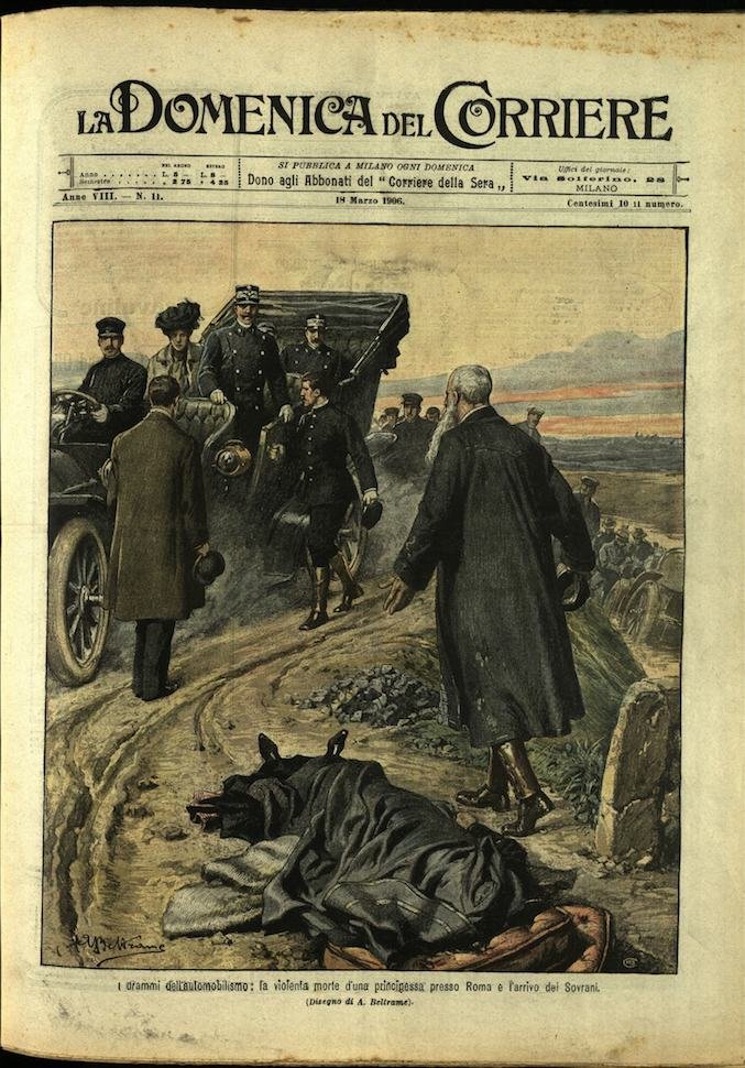 LA DOMENICA DEL CORRIERE. 18 Marzo 1906. Anno VIII - …