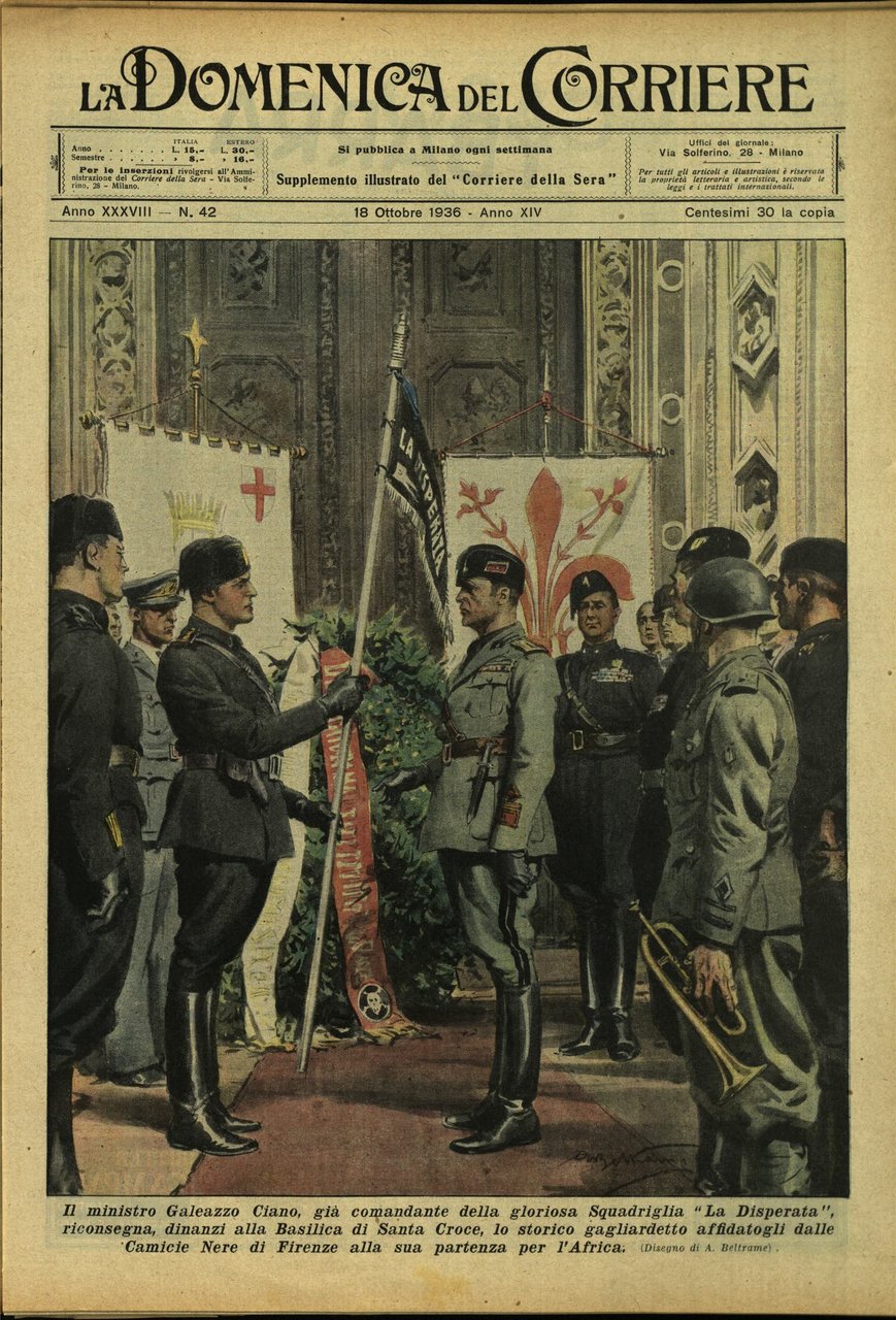 LA DOMENICA DEL CORRIERE 18 Ottobre 1936 Anno XXXVIII - …