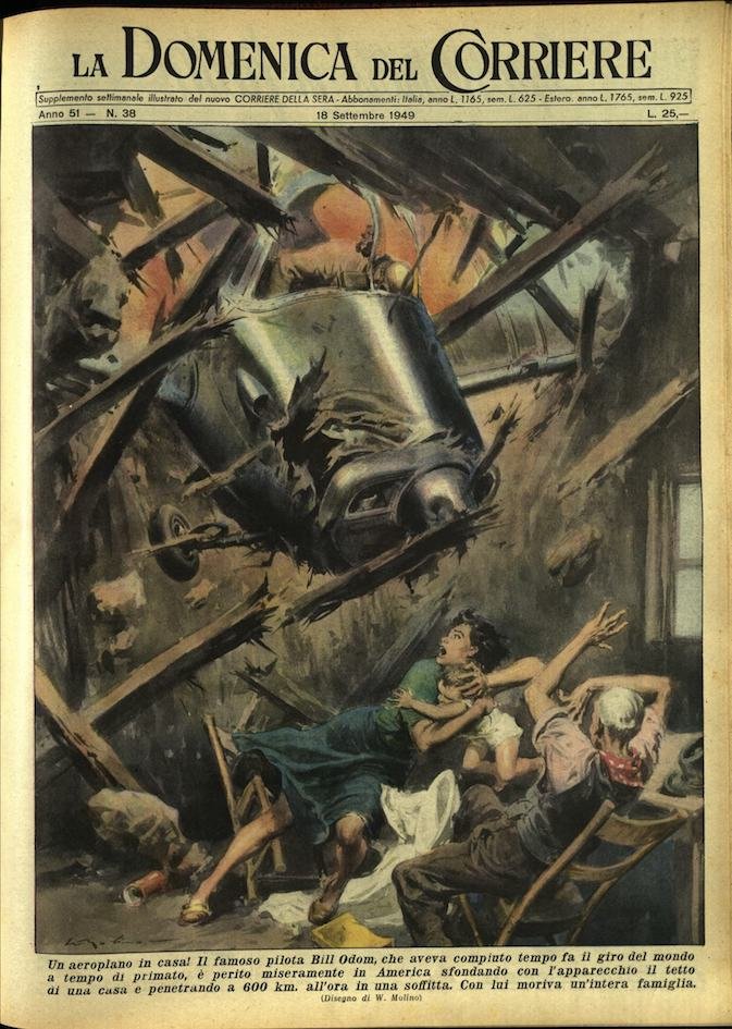 LA DOMENICA DEL CORRIERE. 18 settembre 1949. Anno LI - …