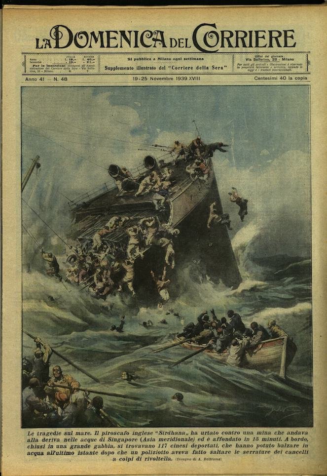 LA DOMENICA DEL CORRIERE 19 - 25 novembre 1939 Anno … | Immagine principale