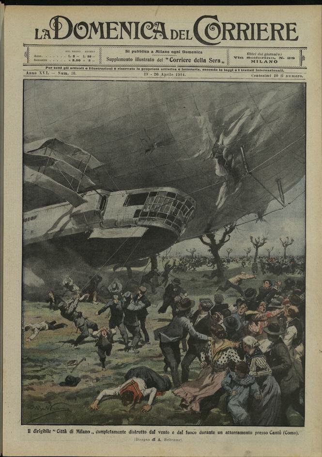 LA DOMENICA DEL CORRIERE 19 - 26 Aprile 1914 Anno … | Immagine principale