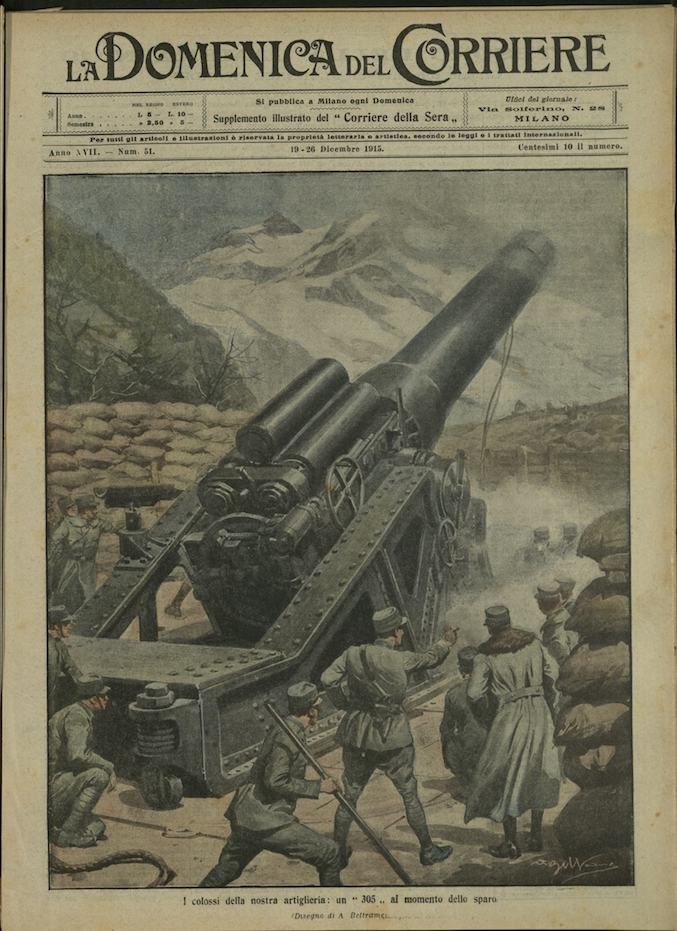 LA DOMENICA DEL CORRIERE. 19 - 26 Dicembre 1915. Anno …