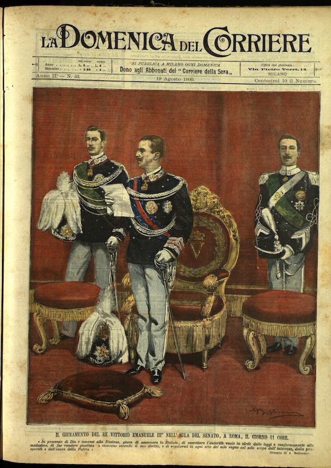 LA DOMENICA DEL CORRIERE 19 agosto 1900 Anno II - … | Immagine principale