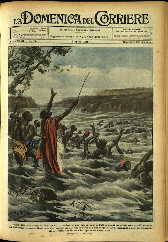 LA DOMENICA DEL CORRIERE. 19 aprile 1925. Anno XXVII - …
