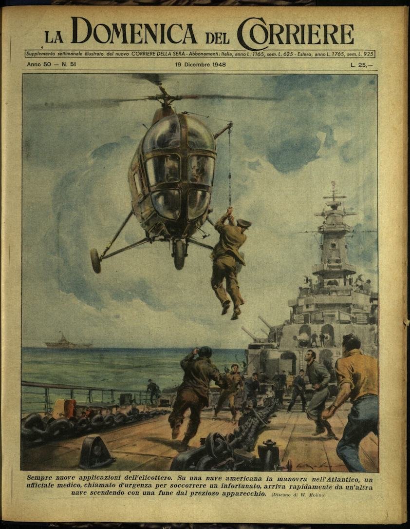 LA DOMENICA DEL CORRIERE. 19 dicembre 1948. Anno L - …