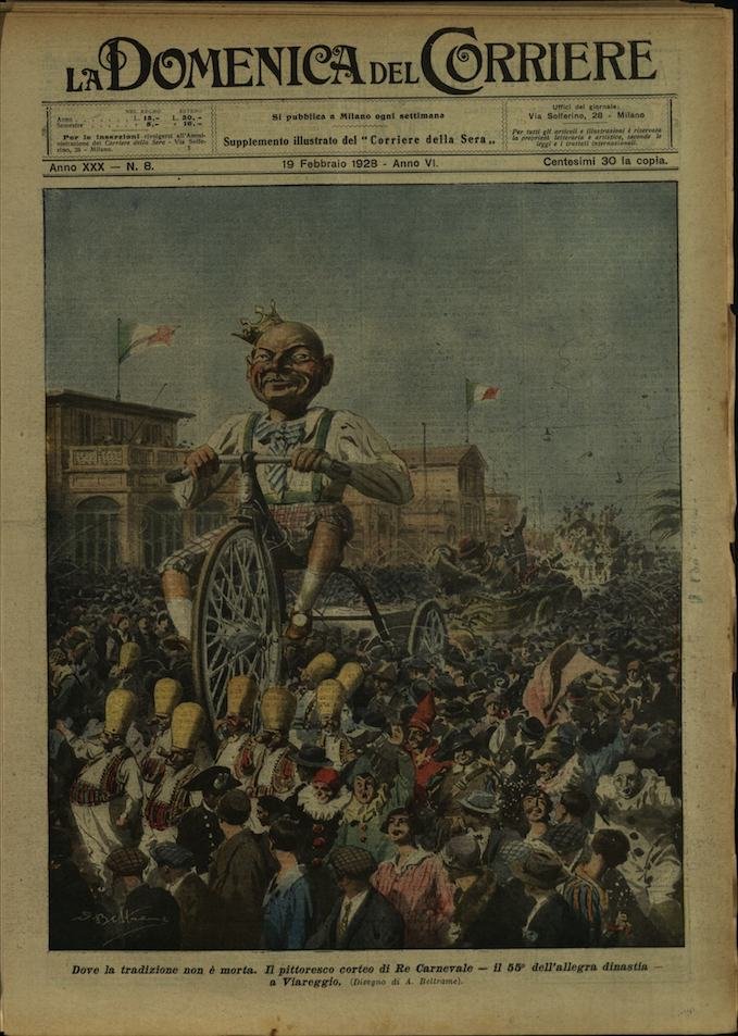 LA DOMENICA DEL CORRIERE 19 Febbraio 1928 Anno XXX - … | Immagine principale