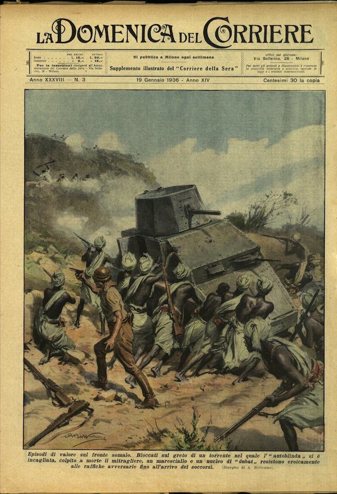 LA DOMENICA DEL CORRIERE 19 Gennaio 1936 Anno XXXVIII - … | Immagine principale