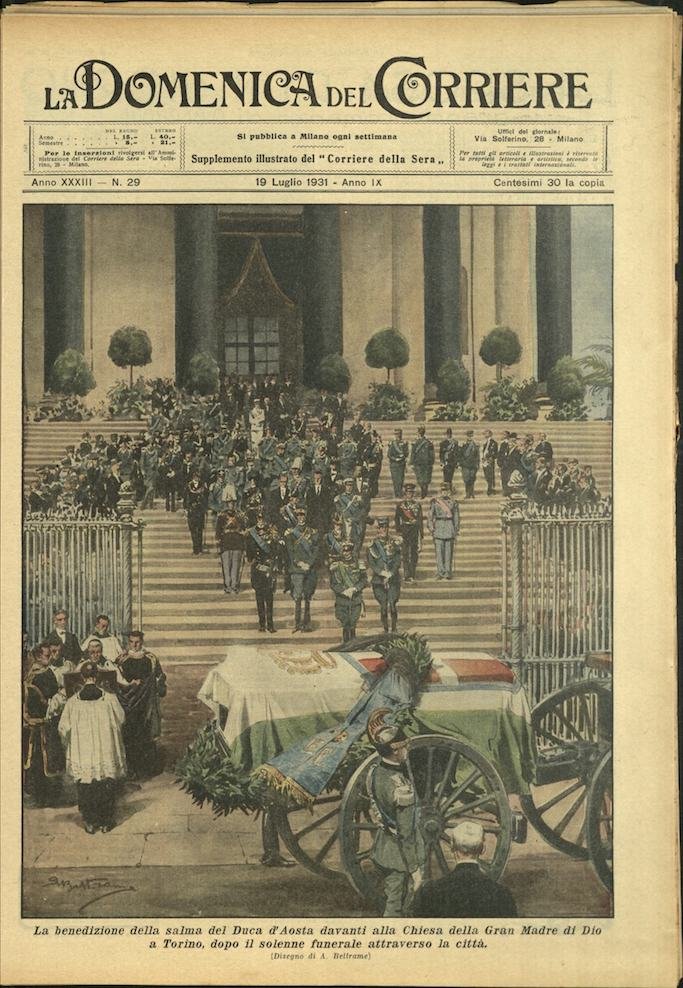 LA DOMENICA DEL CORRIERE 19 Luglio 1931 Anno XXXIII - … | Immagine principale