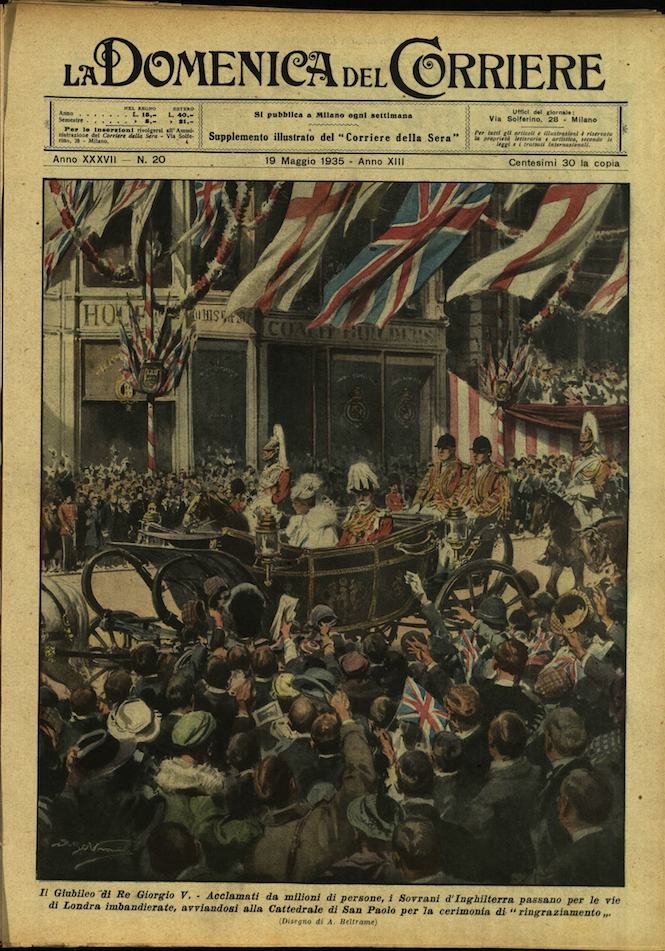 LA DOMENICA DEL CORRIERE 19 Maggio 1935 Anno XXXVII - … | Immagine principale