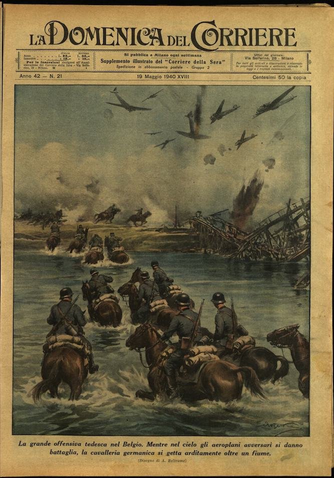 LA DOMENICA DEL CORRIERE 19 maggio 1940 Anno XLII - … | Immagine principale