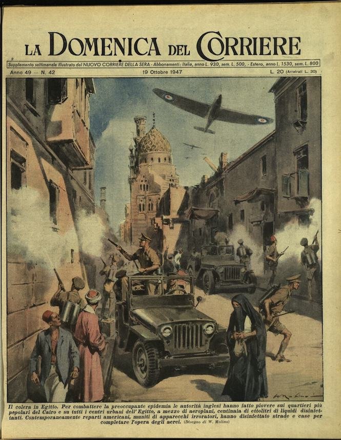 LA DOMENICA DEL CORRIERE. 19 ottobre 1947. Anno XLIX - …