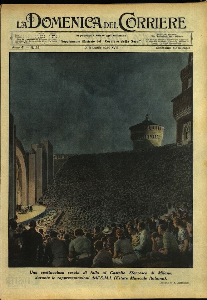 LA DOMENICA DEL CORRIERE 2 - 8 luglio 1939 Anno … | Immagine principale