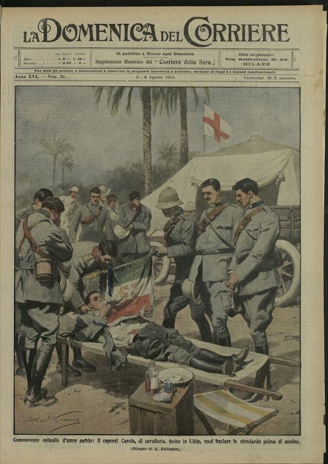LA DOMENICA DEL CORRIERE. 2 - 9 Agosto 1914. Anno …