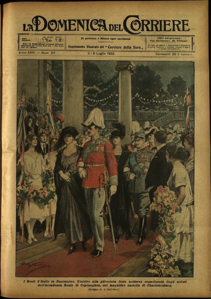 LA DOMENICA DEL CORRIERE. 2 - 9 luglio 1922. Anno …