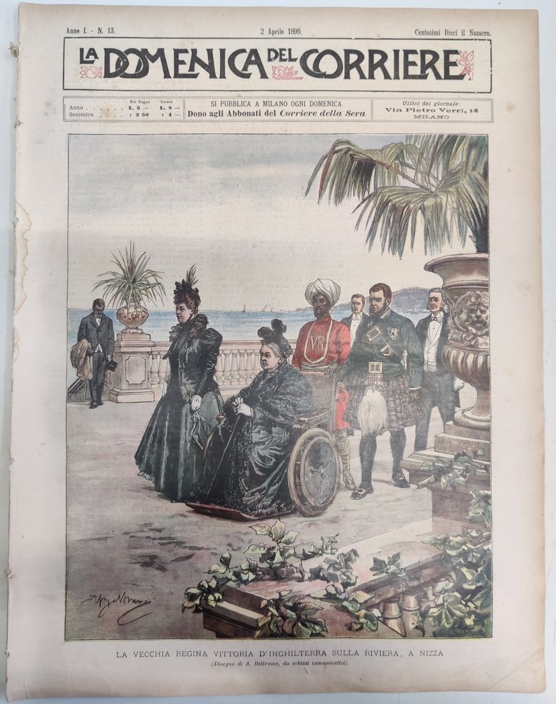 LA DOMENICA DEL CORRIERE 2 aprile 1899 Anno I - … | Immagine principale