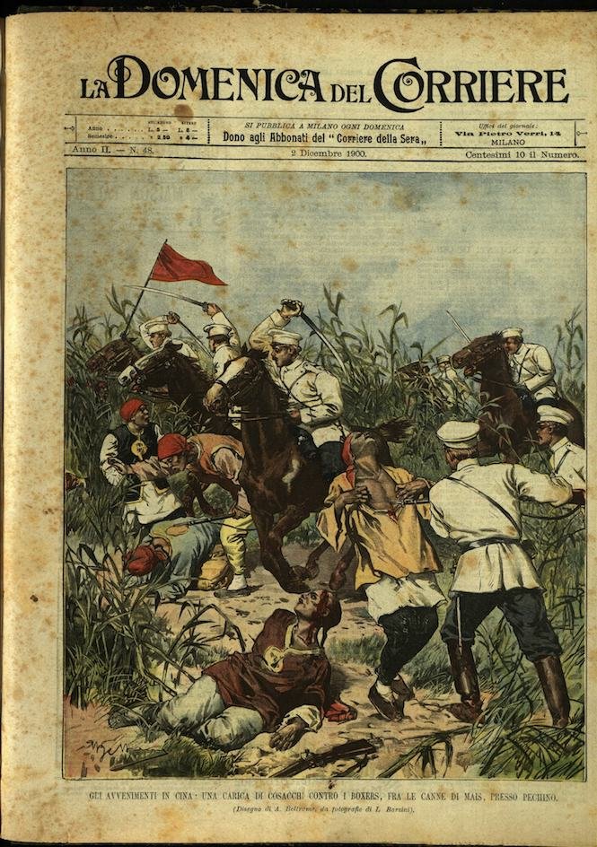 LA DOMENICA DEL CORRIERE 2 Dicembre 1900 Anno II - … | Immagine principale