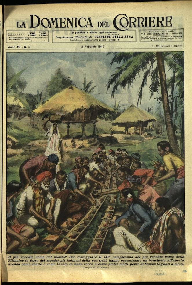 LA DOMENICA DEL CORRIERE. 2 febbraio 1947. Anno XLIX - …