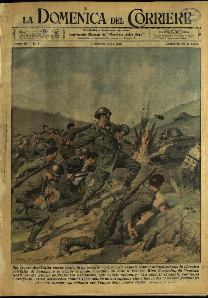 LA DOMENICA DEL CORRIERE 2 gennaio 1944 Anno XLVI - … | Immagine principale