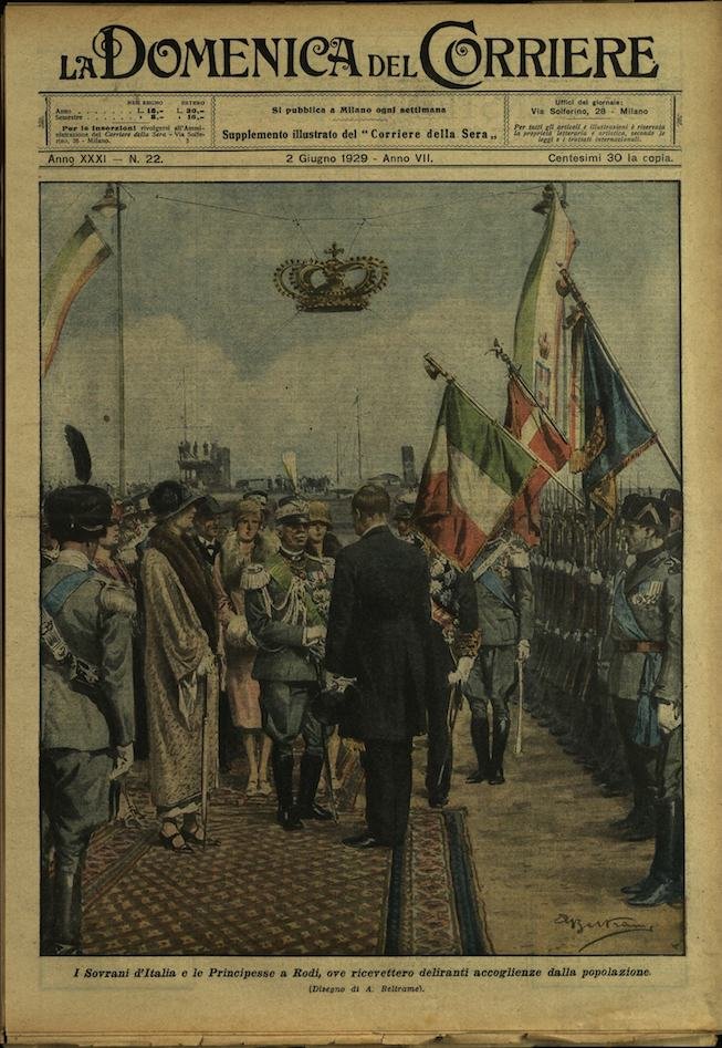 LA DOMENICA DEL CORRIERE 2 giugno 1929 Anno XXXI - … | Immagine principale