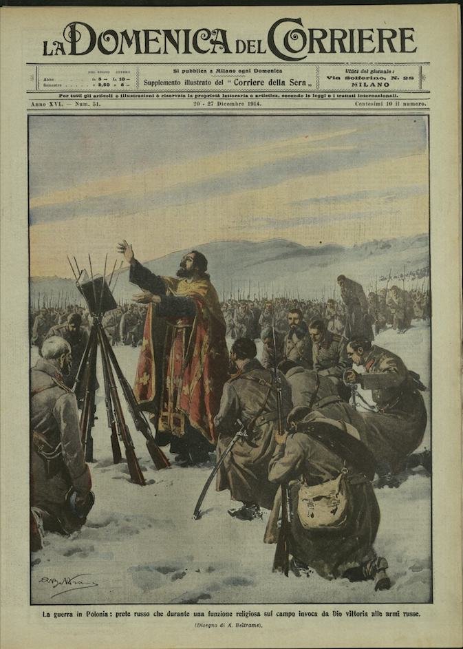 LA DOMENICA DEL CORRIERE 20 - 27 Dicembre 1914 Anno … | Immagine principale