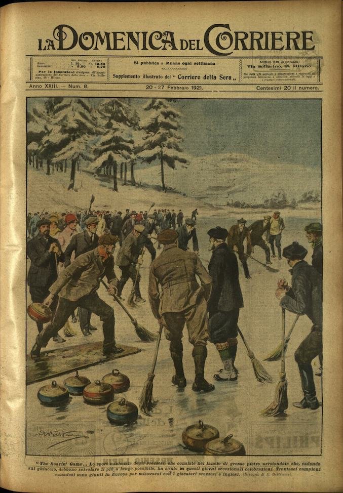 LA DOMENICA DEL CORRIERE. 20 - 27 febbraio 1921. Anno …
