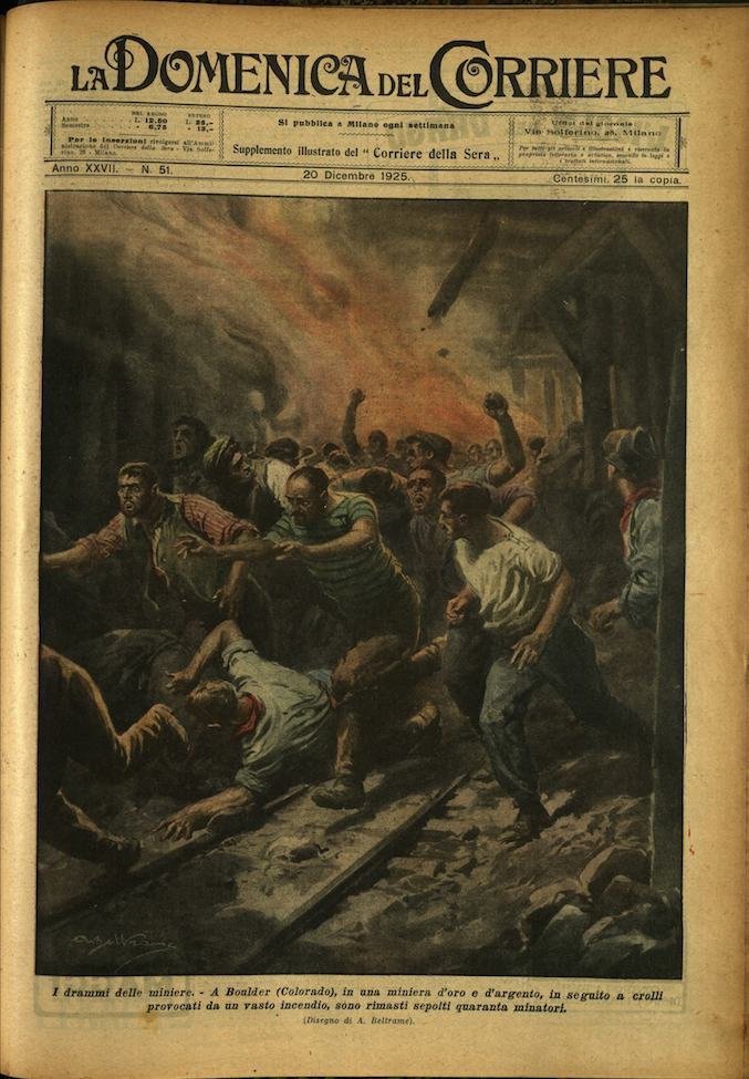 LA DOMENICA DEL CORRIERE 20 Dicembre 1925 Anno XXVII - … | Immagine principale