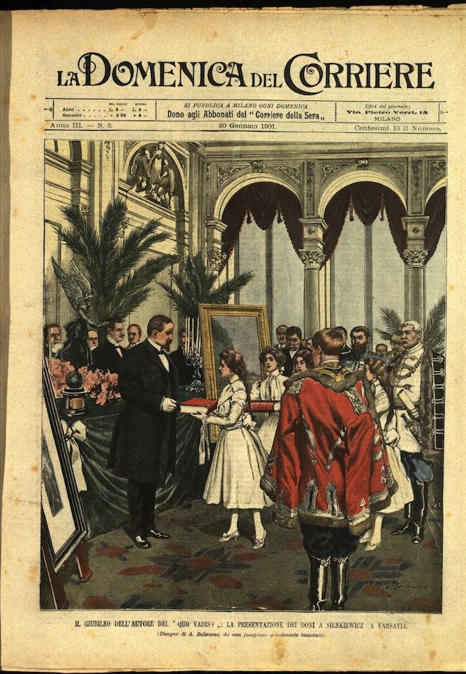 LA DOMENICA DEL CORRIERE 20 Gennaio 1901 Anno III - … | Immagine principale