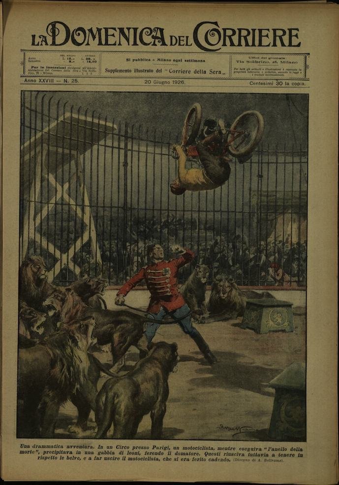 LA DOMENICA DEL CORRIERE 20 giugno 1926 Anno XXVIII - … | Immagine principale