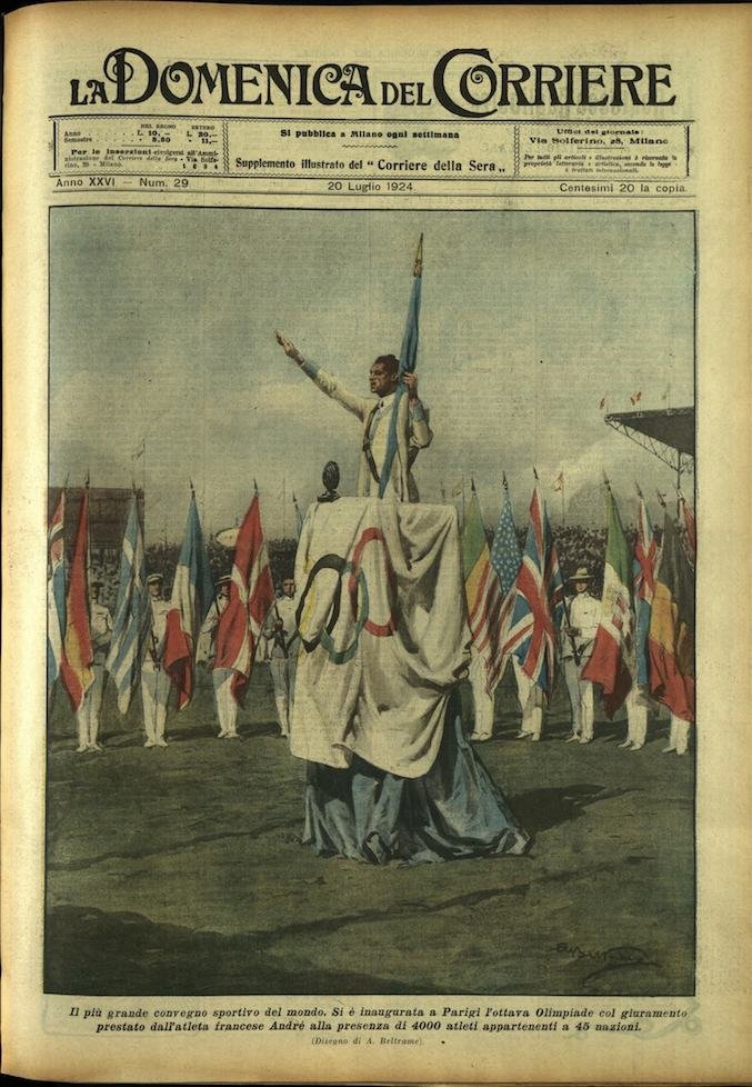 LA DOMENICA DEL CORRIERE. 20 Luglio 1924. Anno XXVI - …